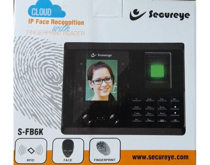 SECUREYE BIOMETRIC S-FB6K CLOUD BASE (FACE)